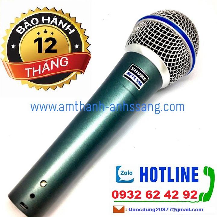 Micro karaoke Shure Beta 58A