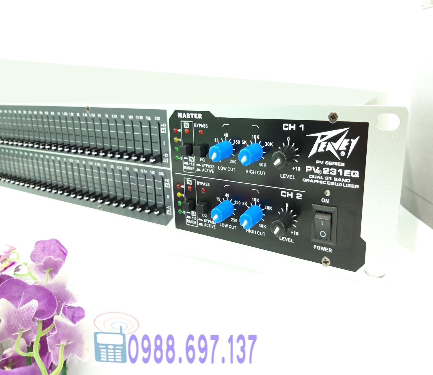 Bộ lọc tiếng Equalizer PEAVEY PV 231EQ