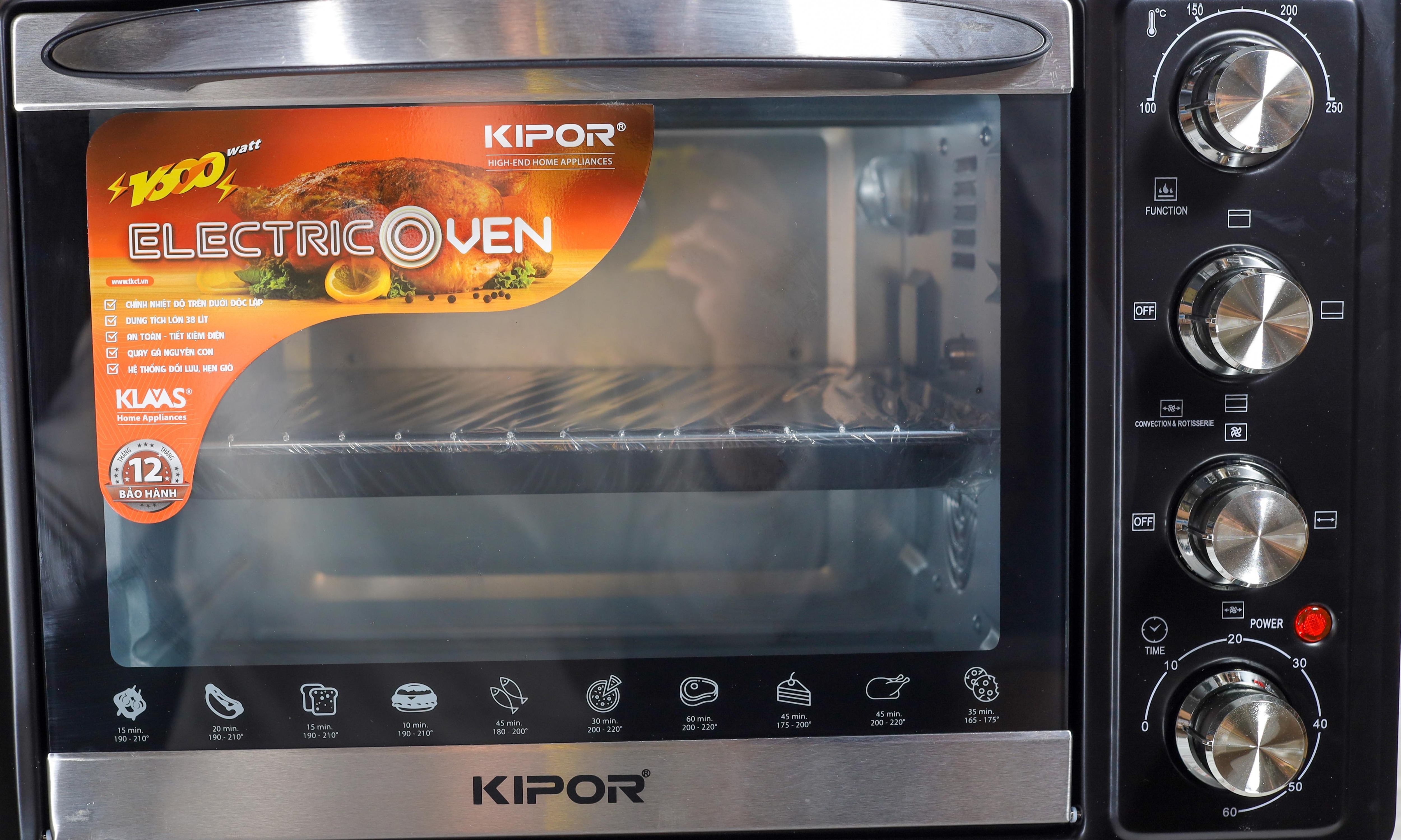 Lò Nướng Kipor KP-0V5438 38L