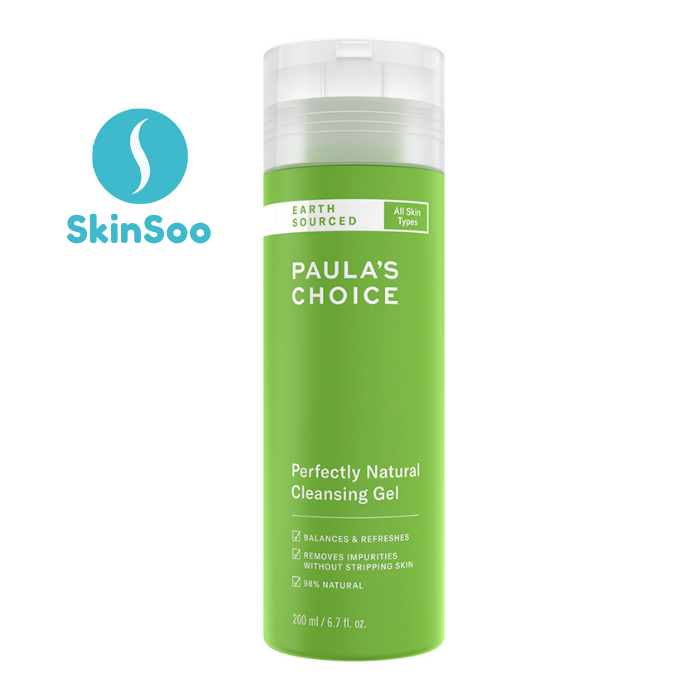 Gel Rửa Mặt Paulas Choice Earth Sourced Perfectly Natural Cleansing Gel 198ml