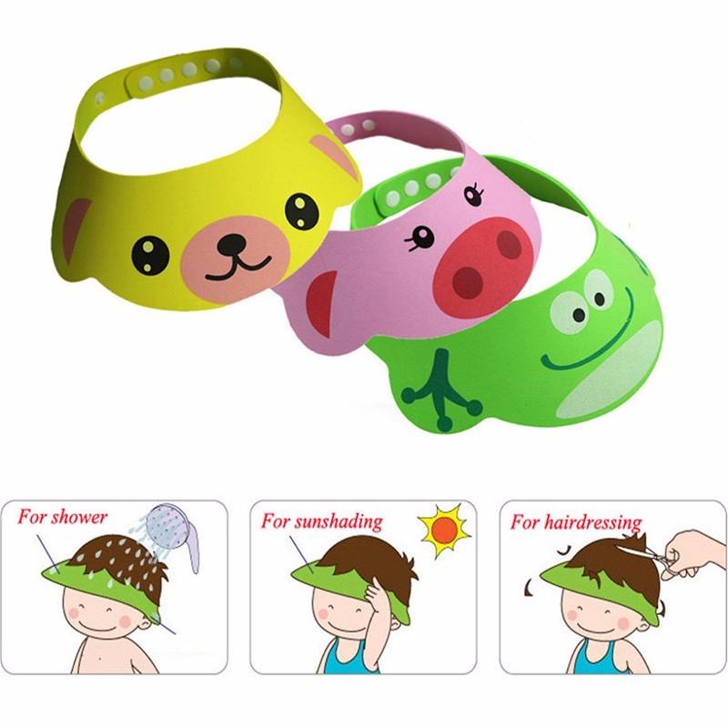Bộ 2 mũ tắm chắn nước cho bé