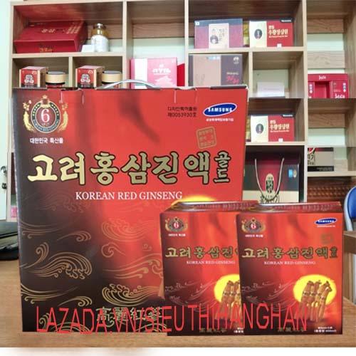 Nước ép hồng sâm 70ml x 30 gói