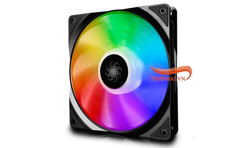DeepCool CF140 2 in 1 140mm RGB LED Case Fan Cooling