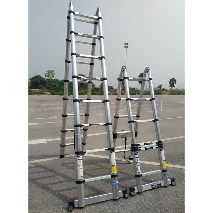 Thang nhôm rút Hakachi HM-14/14PC