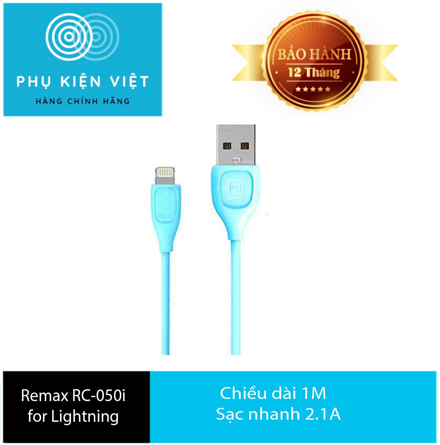 CÁP SẠC LIGHTNING REMAX RC-050I
