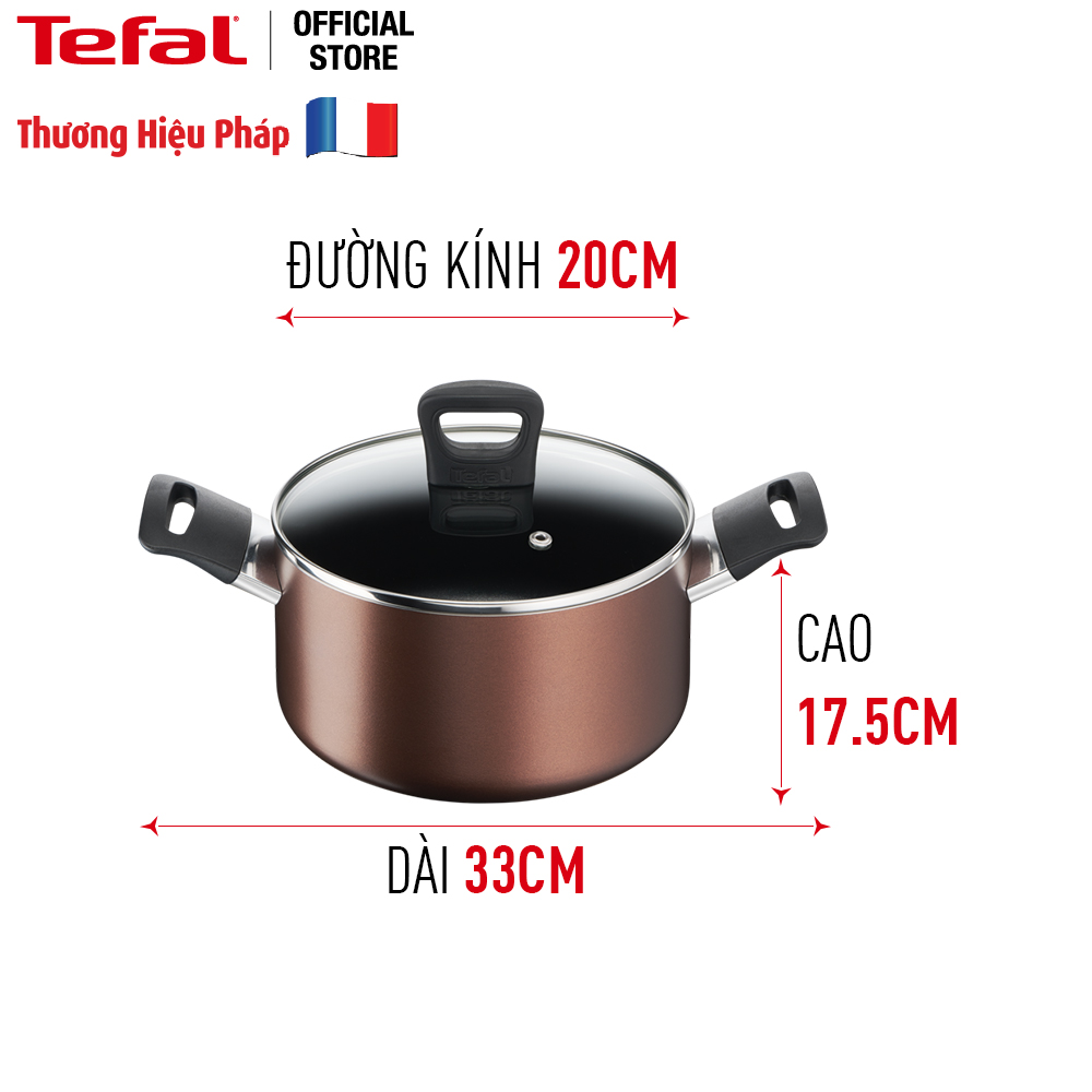 Nồi Tefal Day By Day G1434406 20cm