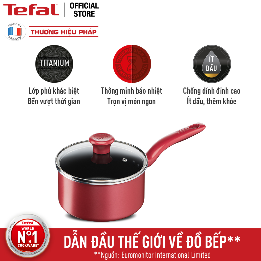 Nồi cán dài Tefal So Chef G1352395 - 18cm