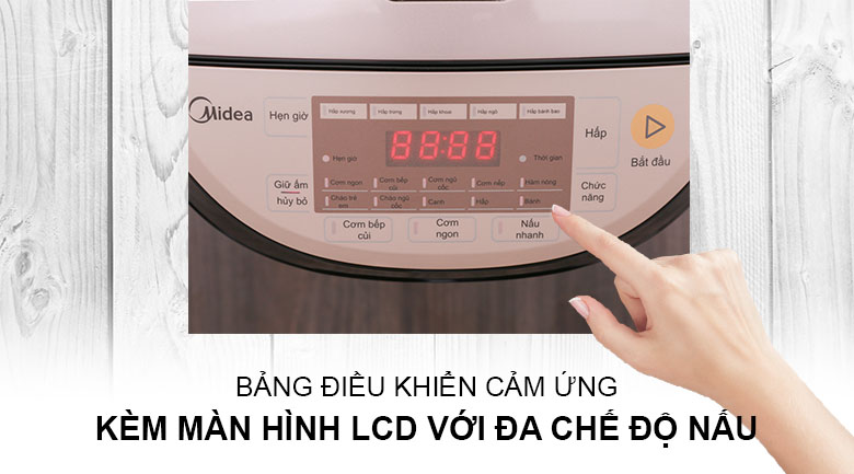 Nồi cơm điện Midea MB-HS5007 1.8L