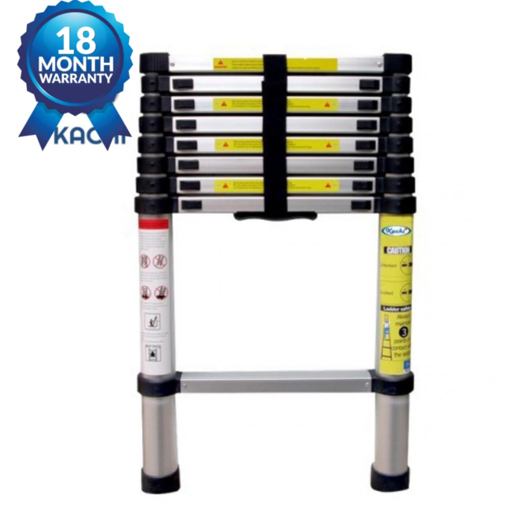 Thang nhôm rút gọn Kachi MK86 2,9m (Bạc)