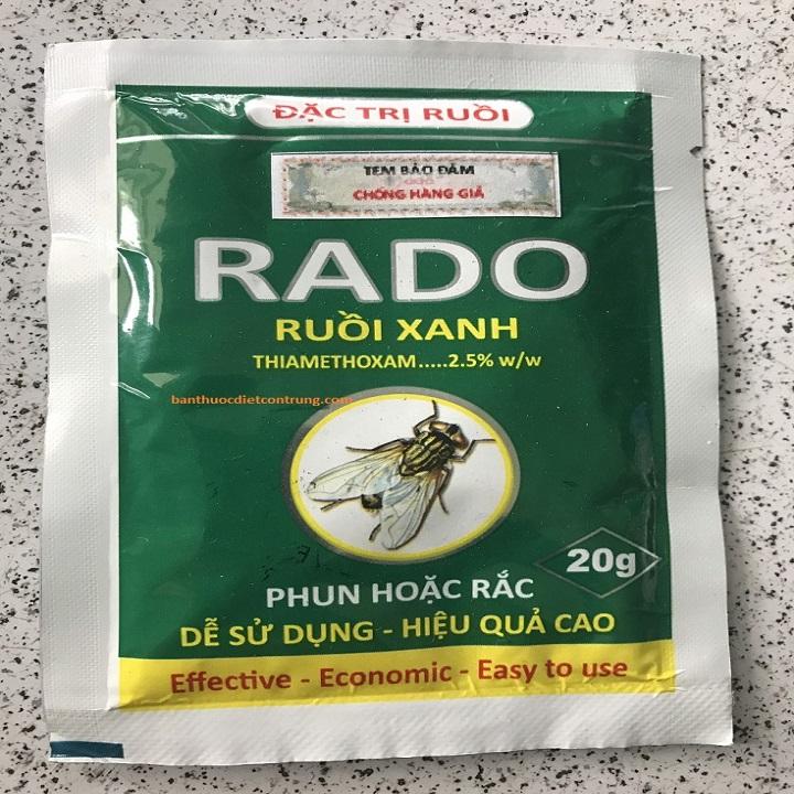 Diệt ruồi xanh RADO 20g