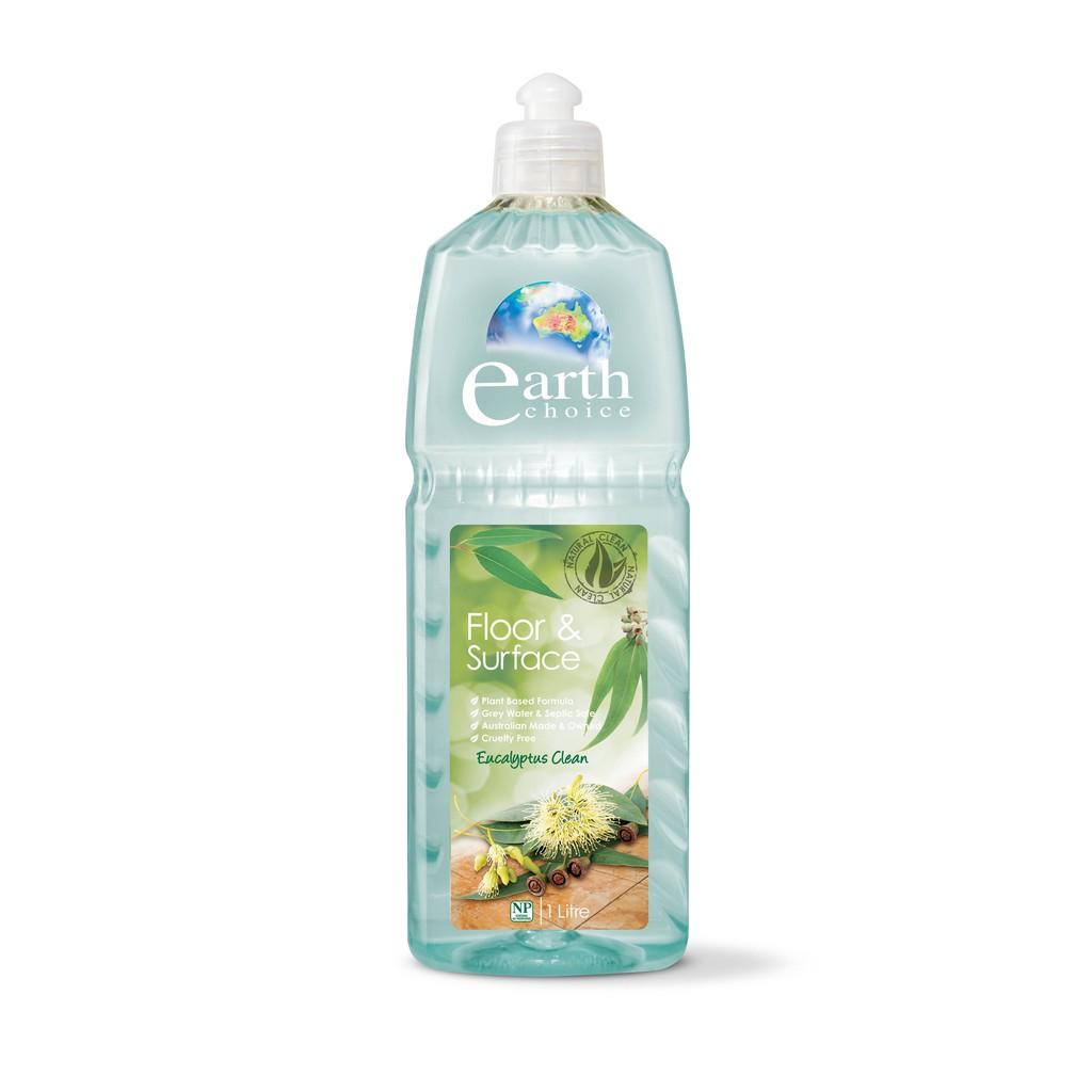 Nước lau sàn Earth Choice tinh dầu bạch đàn 1l