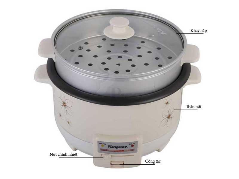 Nồi Lẩu Điện Kangaroo KG272 - 4.5L