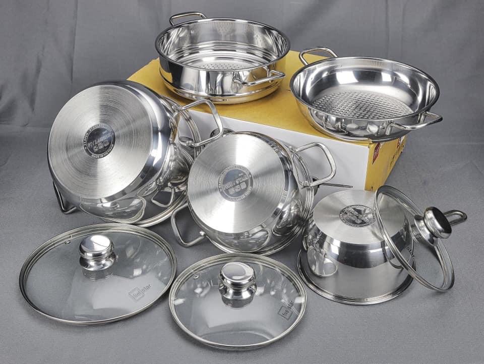 BỘ 5 NỒI INOX FIVESTAR FS430B5K