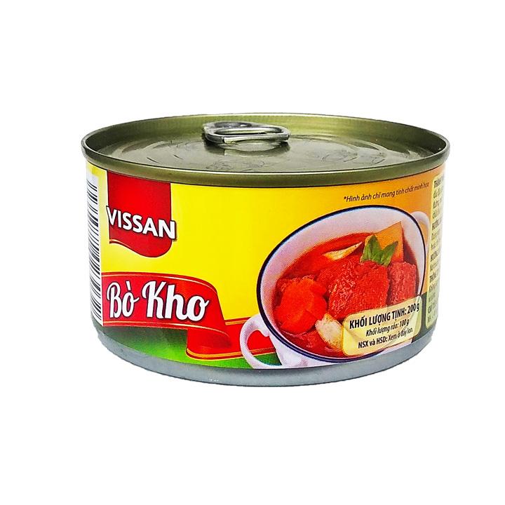 Combo 4 Bò Kho Vissan 200g