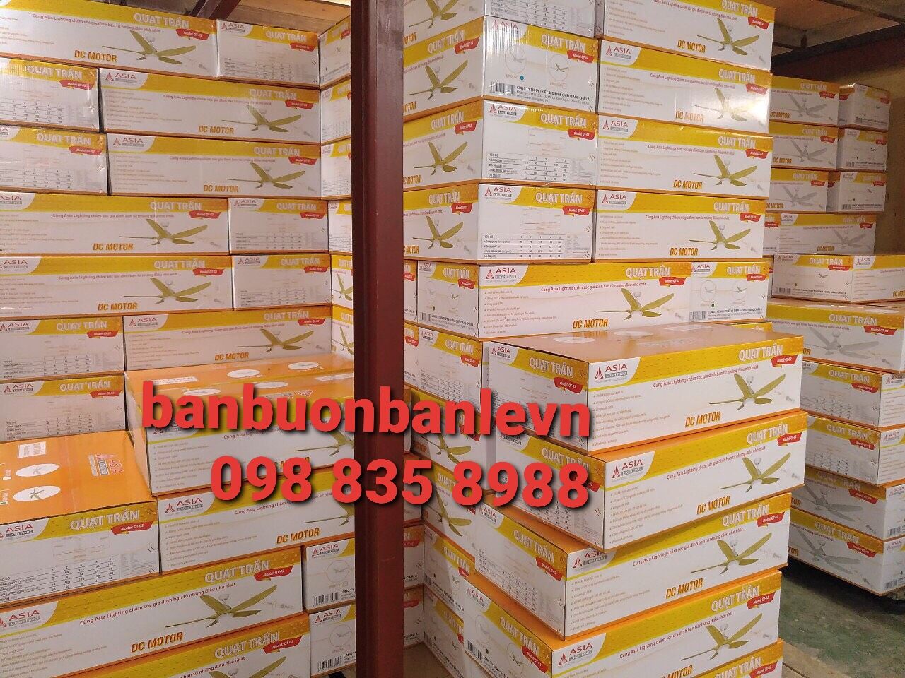 QUẠT TRẦN 5 CÁNH ASIA QT-G05-01