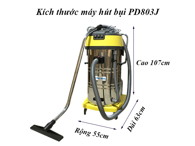 MÁY HÚT BỤI PALADA PD803J