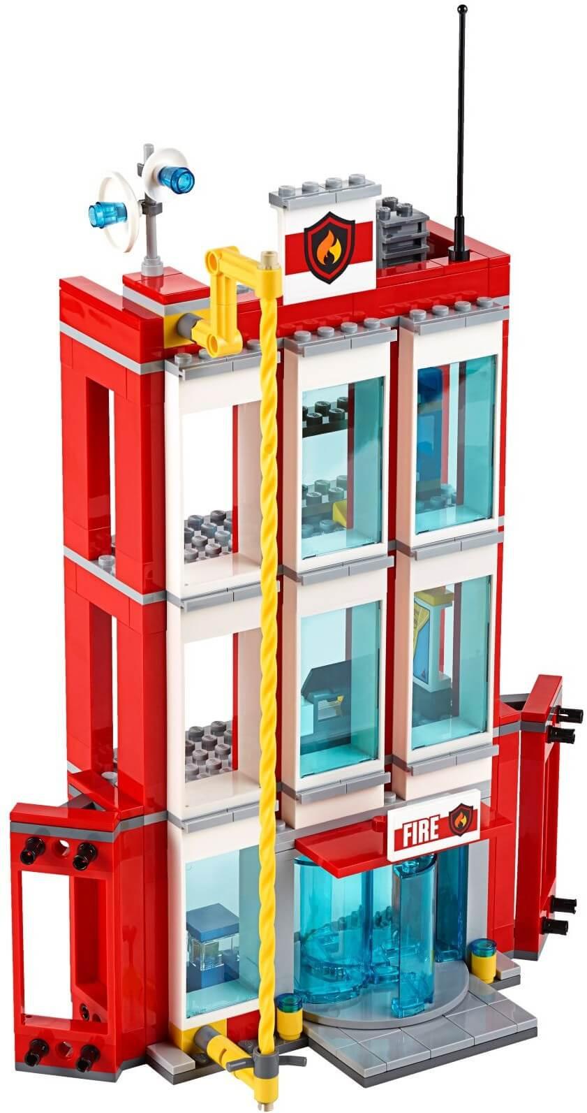 Mô Hình LEGO City Fire 60110 Trạm Cứu Hỏa
