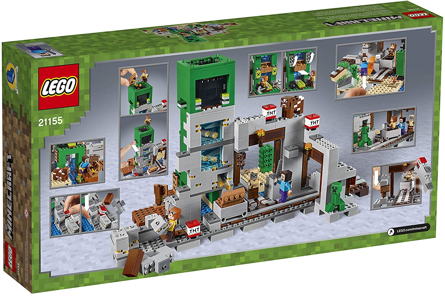 LEGO Minecraft 21155 Mỏ Quái Vật Creeper