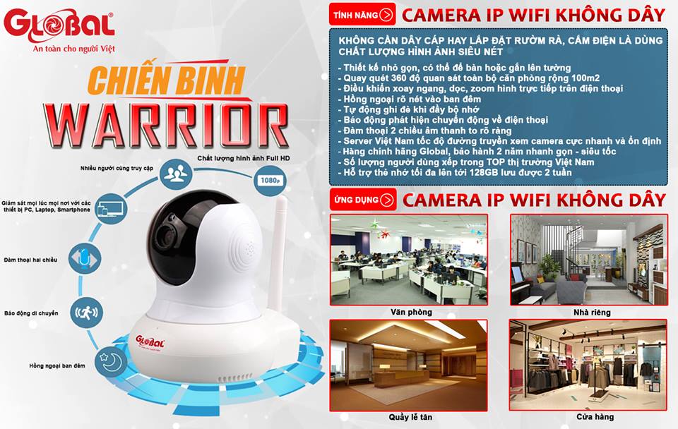 Camera wifi Global TAG-I4W3-F6
