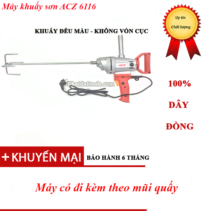 MÁY TRỘN SƠN ACZ 6116