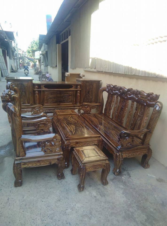 Bộ bàn ghế chạm khắc minh quốc đào