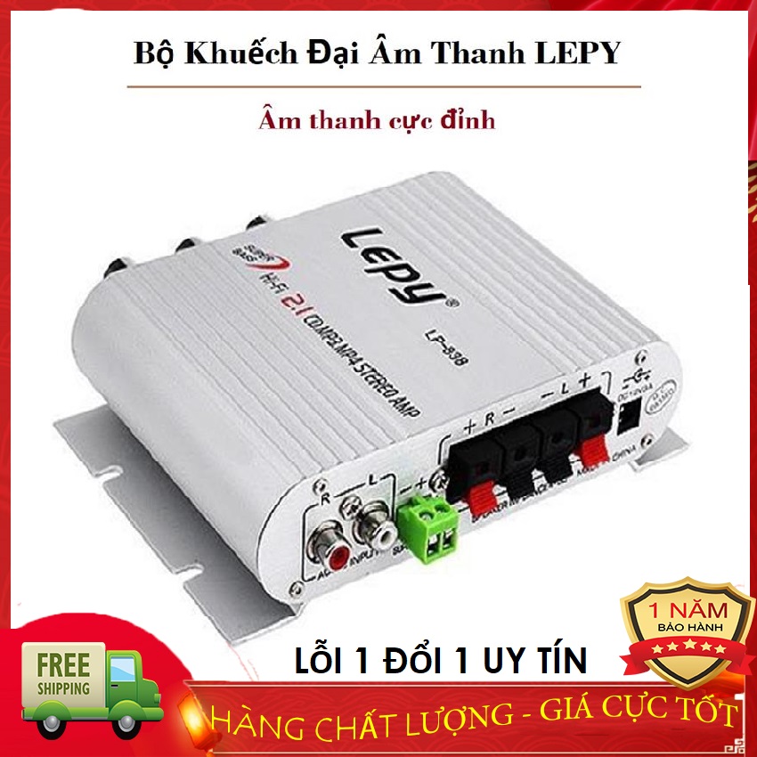 Bộ khuếch đại âm thanh Lepy LP-808