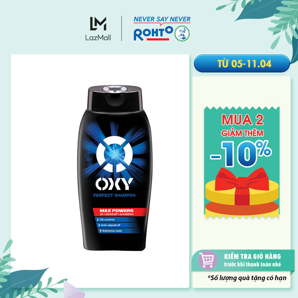 Dầu Gội Rohto Oxy Perfect Shampoo