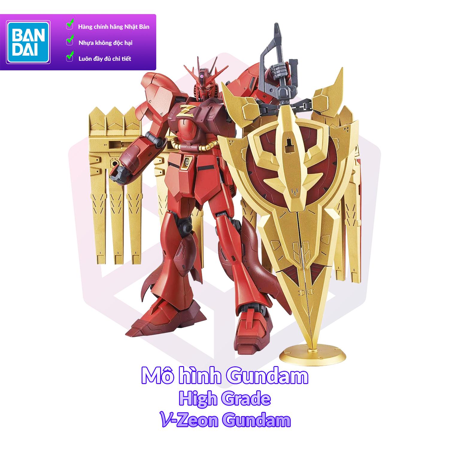 Mô hình lắp ráp Gundam Bandai Nu-Zeon Gundam HGBD