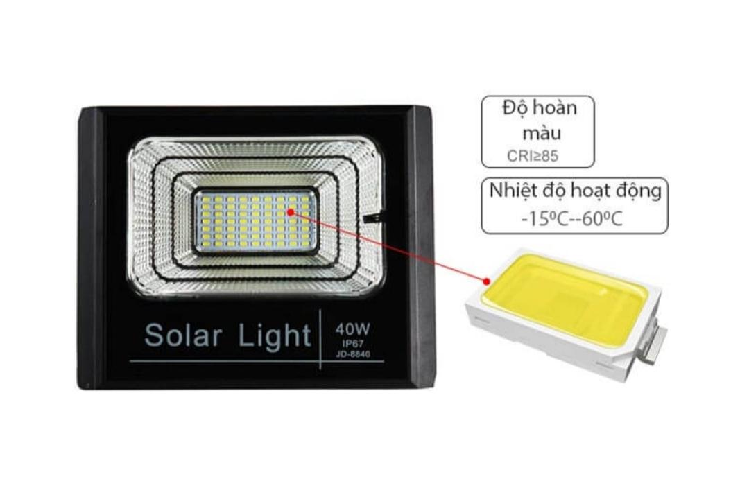 Đèn năng lượng mặt trời Solar VC-8840