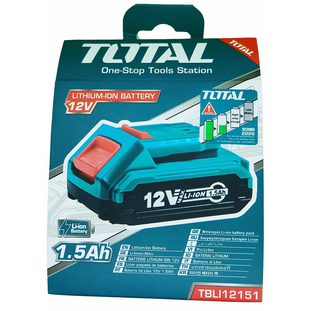 PIN LITHIUM TOTAL TBLI12151