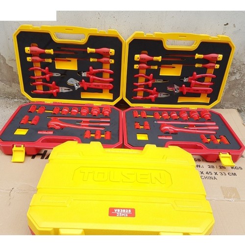 BỘ DỤNG CỤ CÁCH ĐIỆN 25 CHI TIẾT TOLSEN V83825