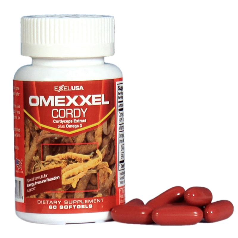 Thực Phẩm Chức Năng Viên Uống Đông Trùng Hạ Thảo Omexxel Cordy 30 Viên