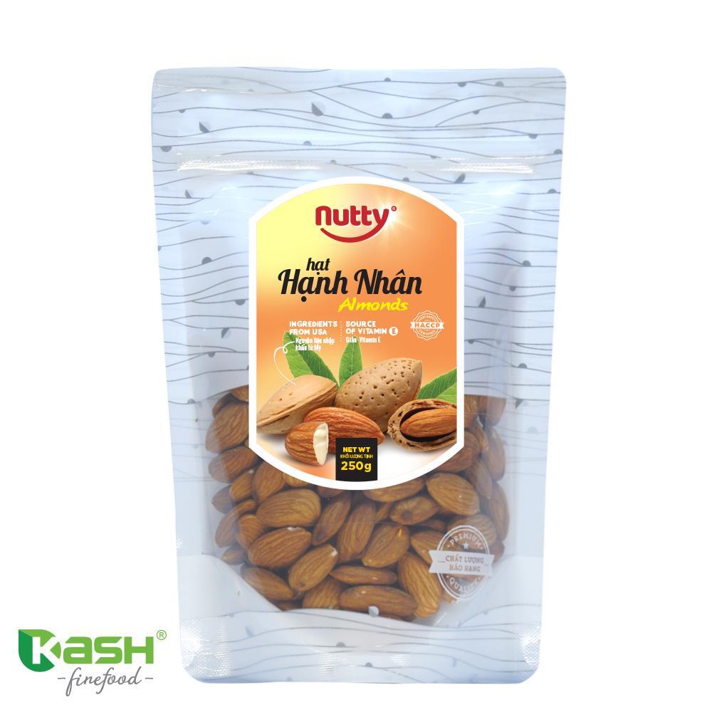 Hạt hạnh nhân Nutty túi 250g