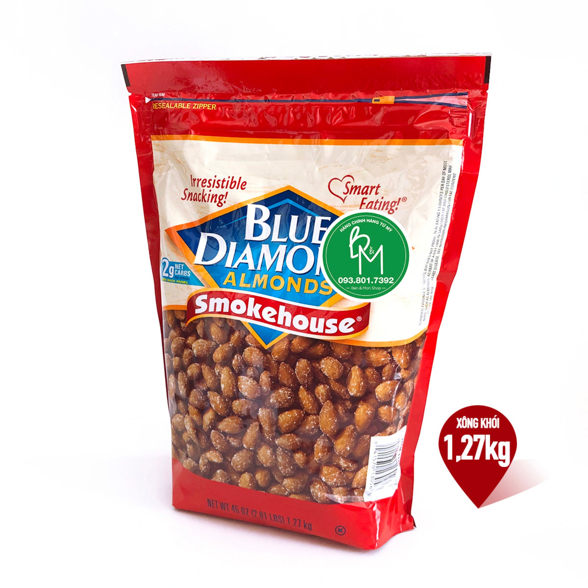 Hạnh Nhân Blue Diamond Smokehouse