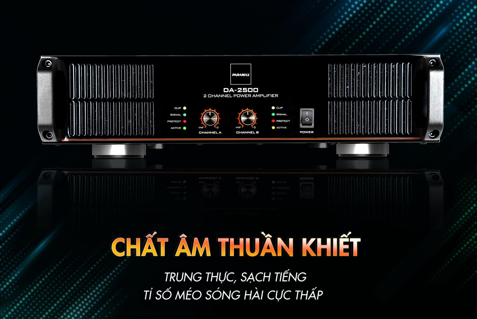 Cục Đẩy Công Suất Karaoke Paramax DA-2500