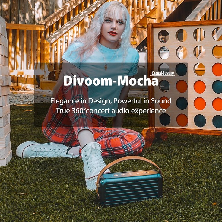 Loa Bluetooth Divoom Mocha 40W