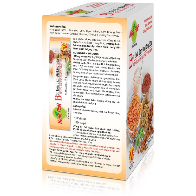 Bột Đậu Lăng Sữa Hùng Phát