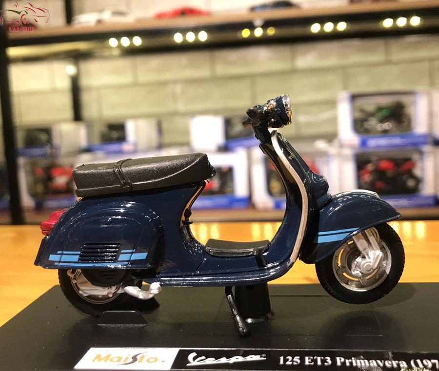Mô hình xe Vespa 125 ET3 Primavera 1976 tỷ lệ 1:18