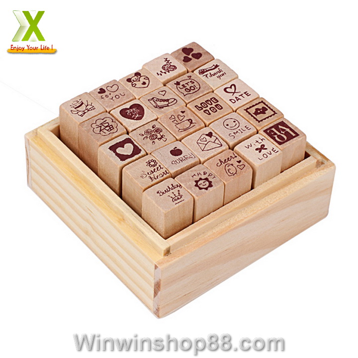 Bộ con dấu Love Diary - DB0071