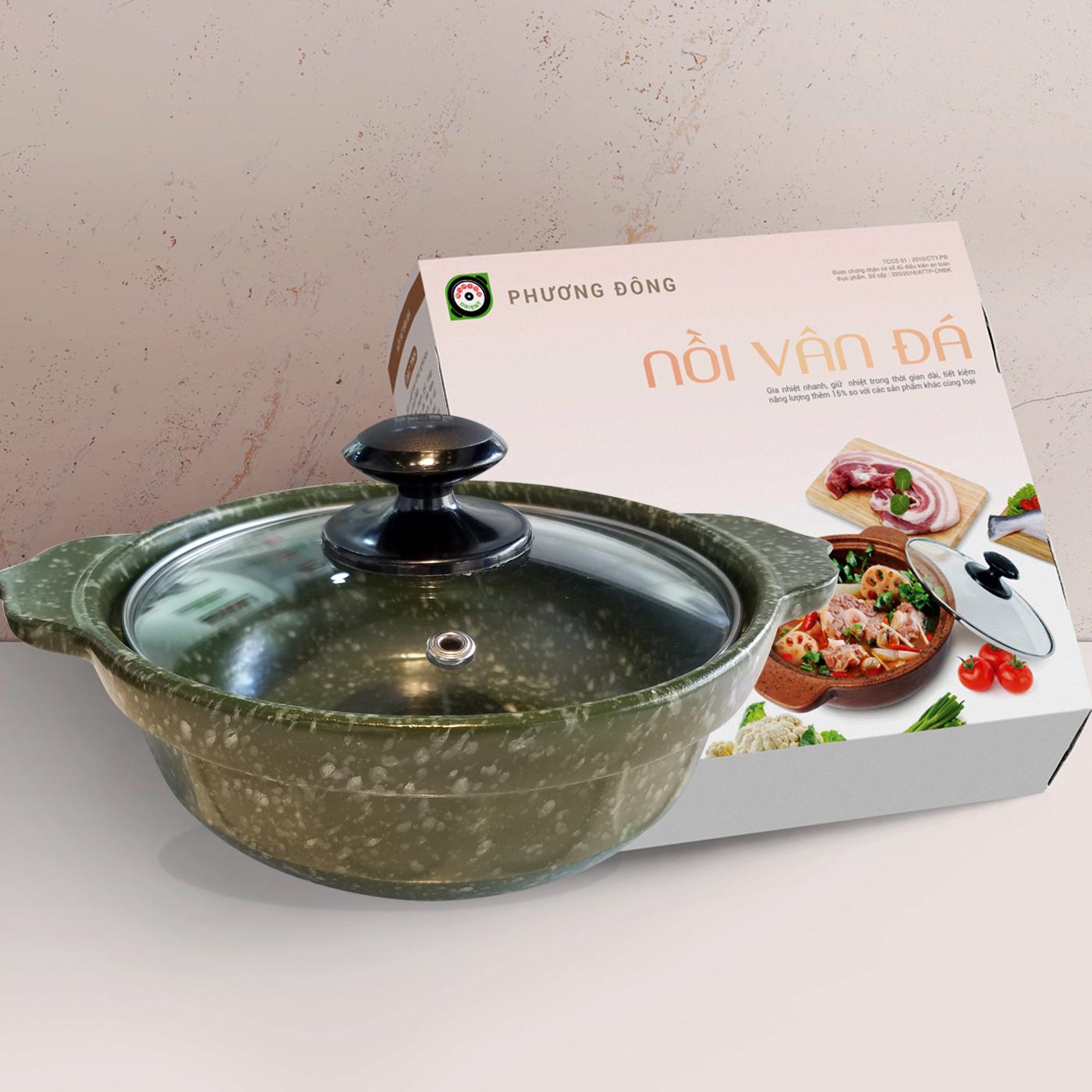 NỒI SỨ VÂN ĐÁ PHƯƠNG ĐÔNG PDVC-1.5L