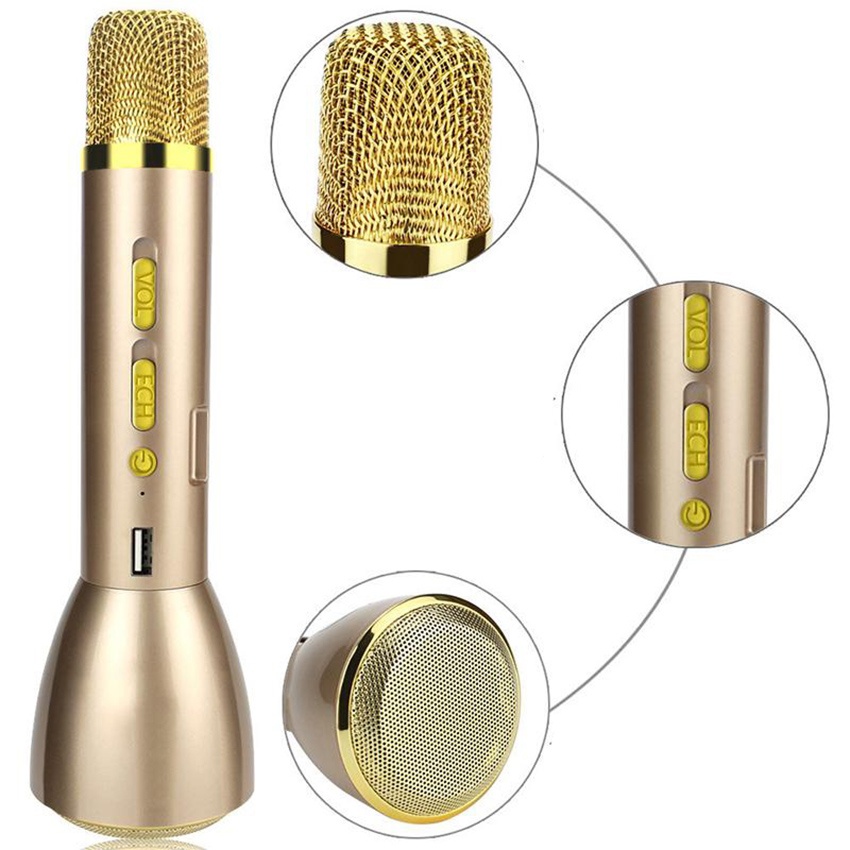 Micro karaoke kèm loa Bluetooth K088