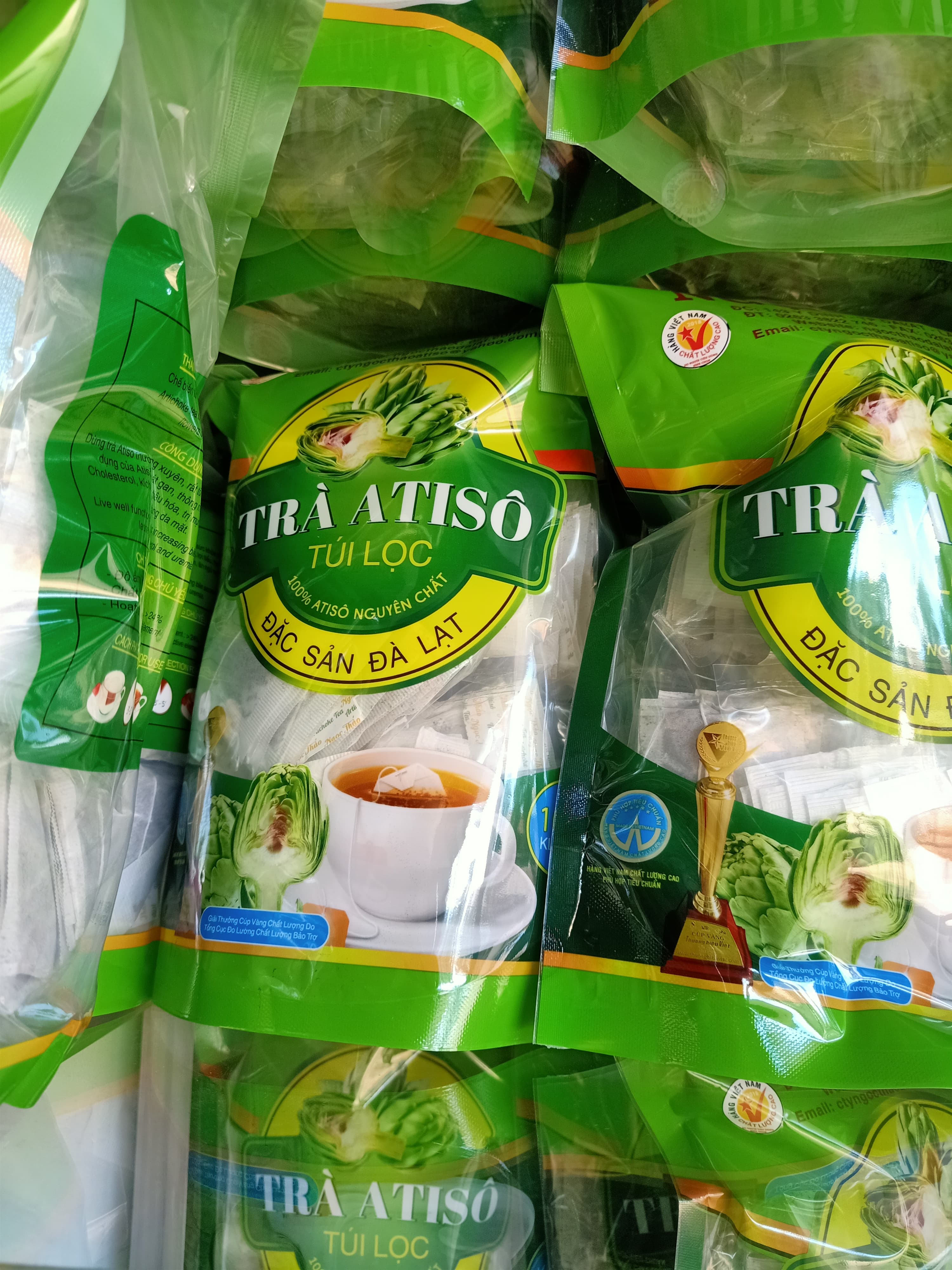 Trà Atiso Ngọc Thảo 100 túi lọc combo 2 gói