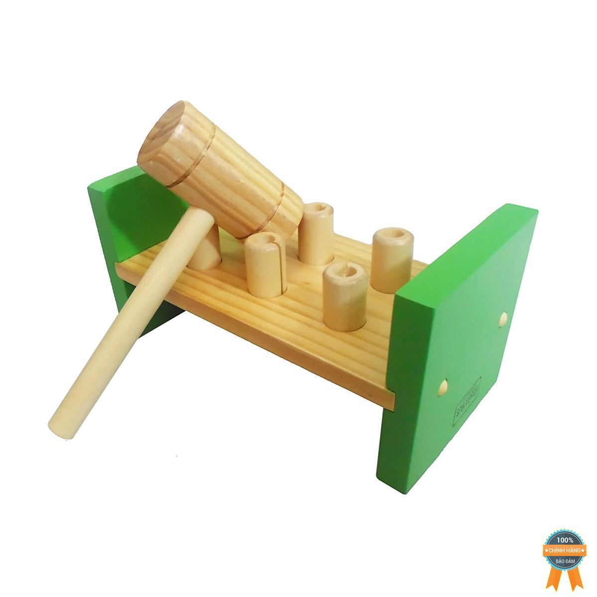 Đồ Chơi Gỗ EDUGAMES GA507 Bộ Búa Cọc
