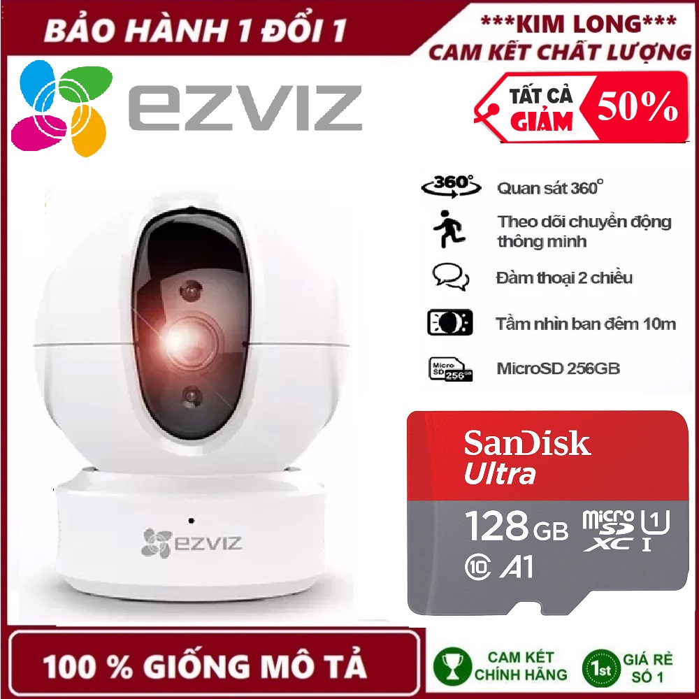 Camera IP Wifi Ezviz CS-CV246 - 1080P, 2MP
