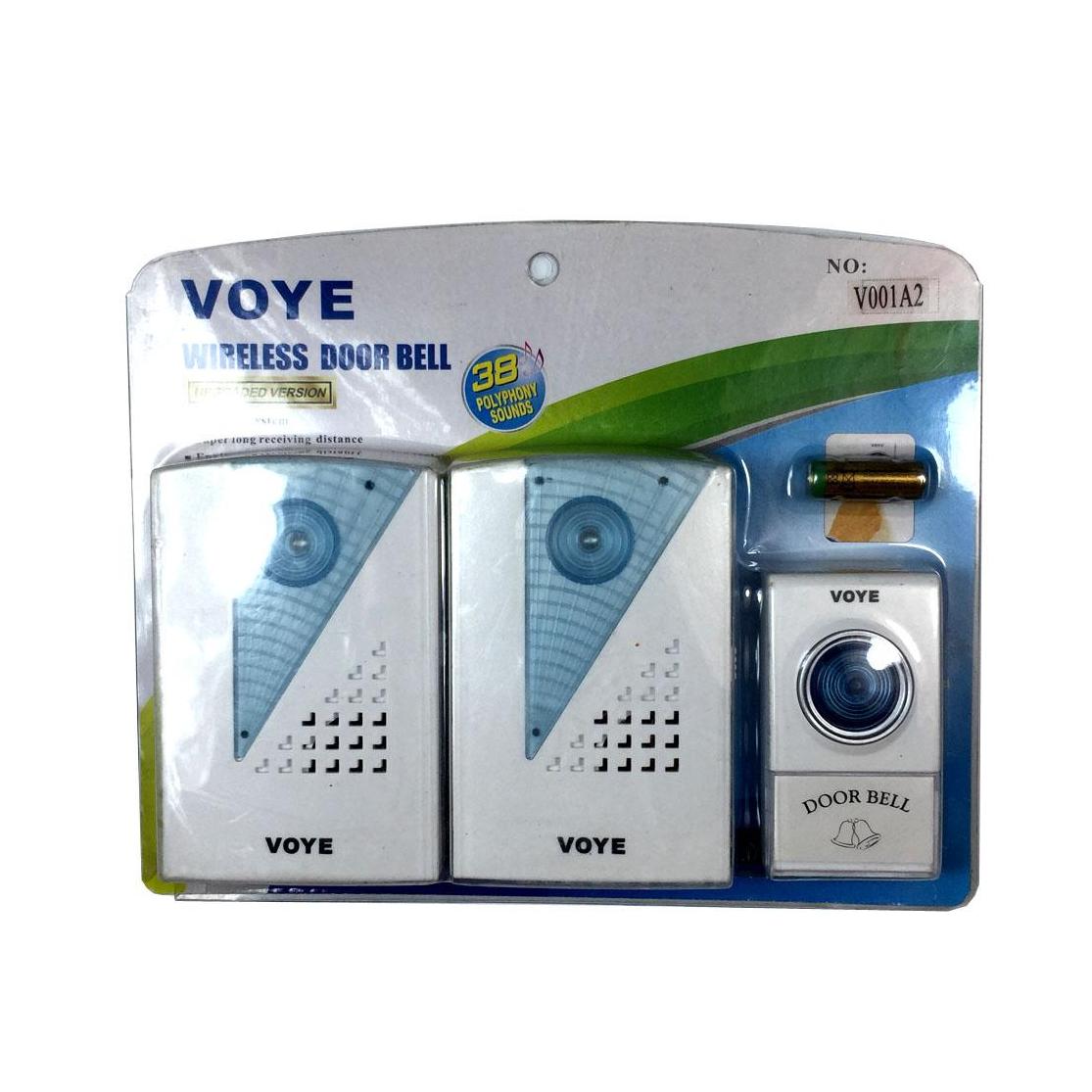 Chuông cửa đôi dùng pin VoYe V001A2