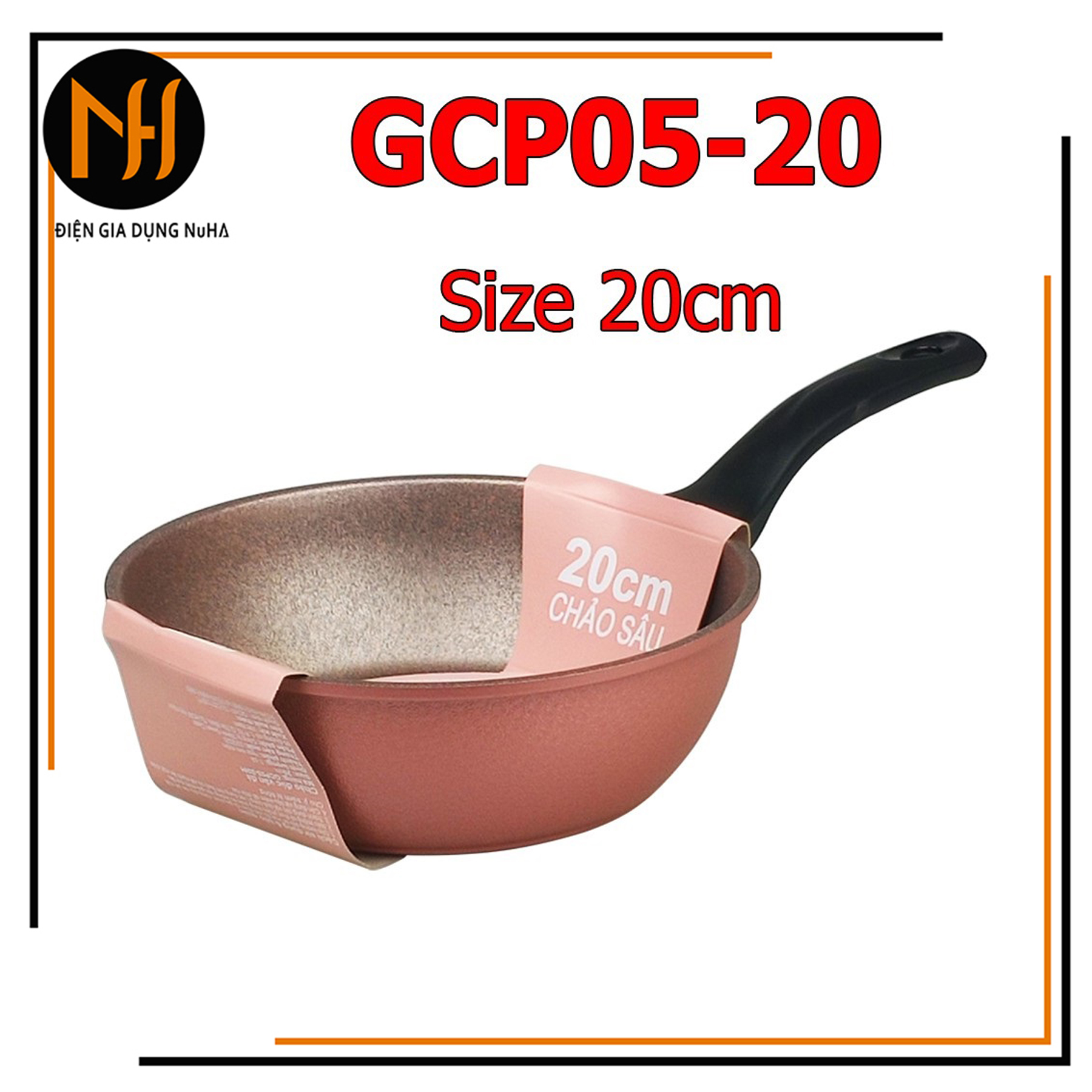 CHẢO CHỐNG DÍNH GREEN COOK CGP05-20