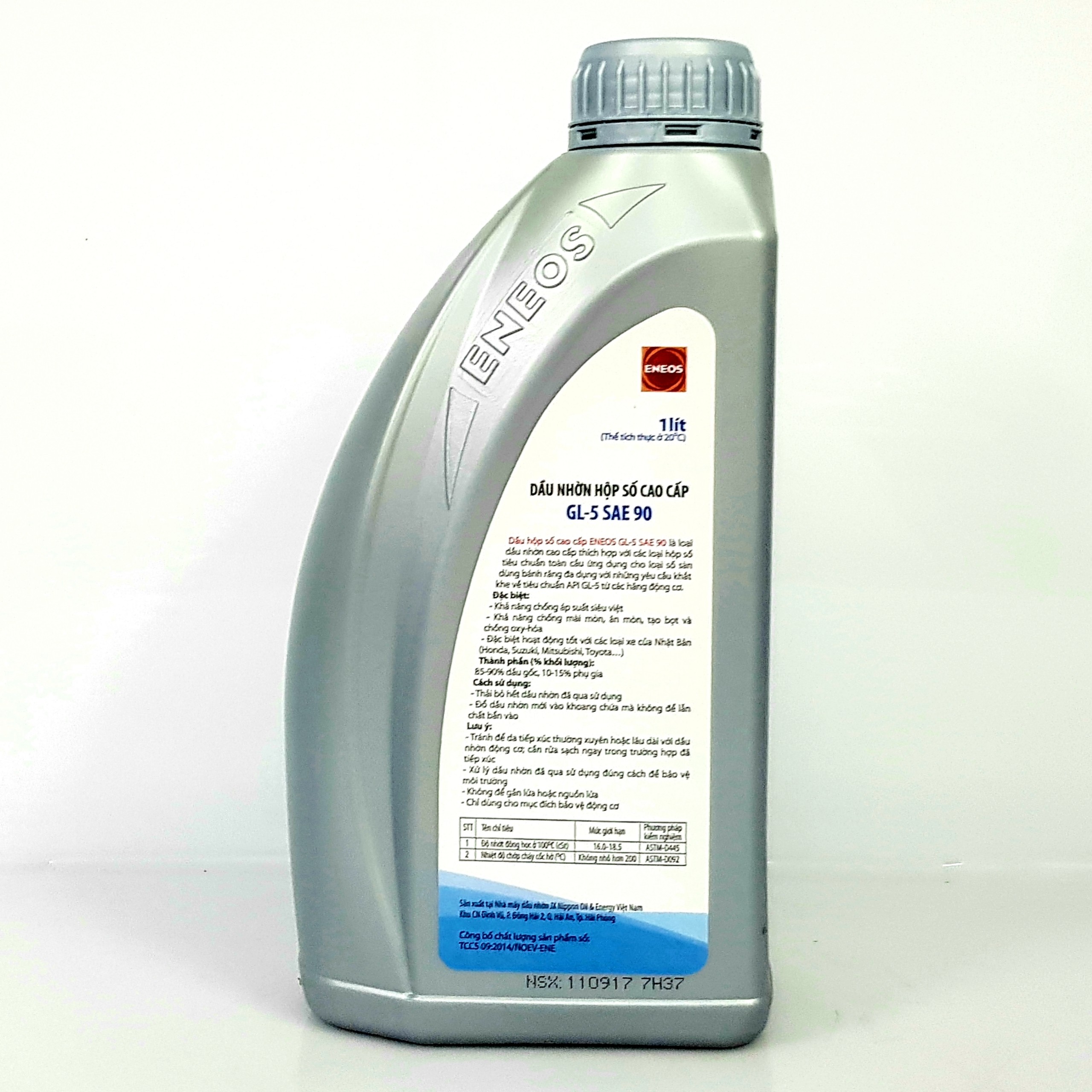 Dầu hộp số cao cấp ENEOS GL-5 SAE 90
