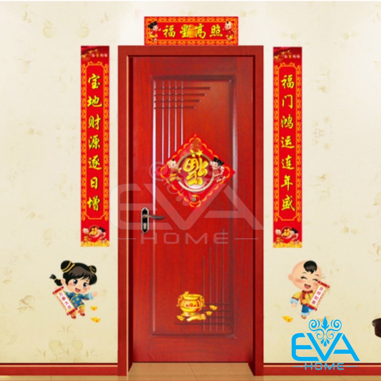 Decal Liễn Xuân