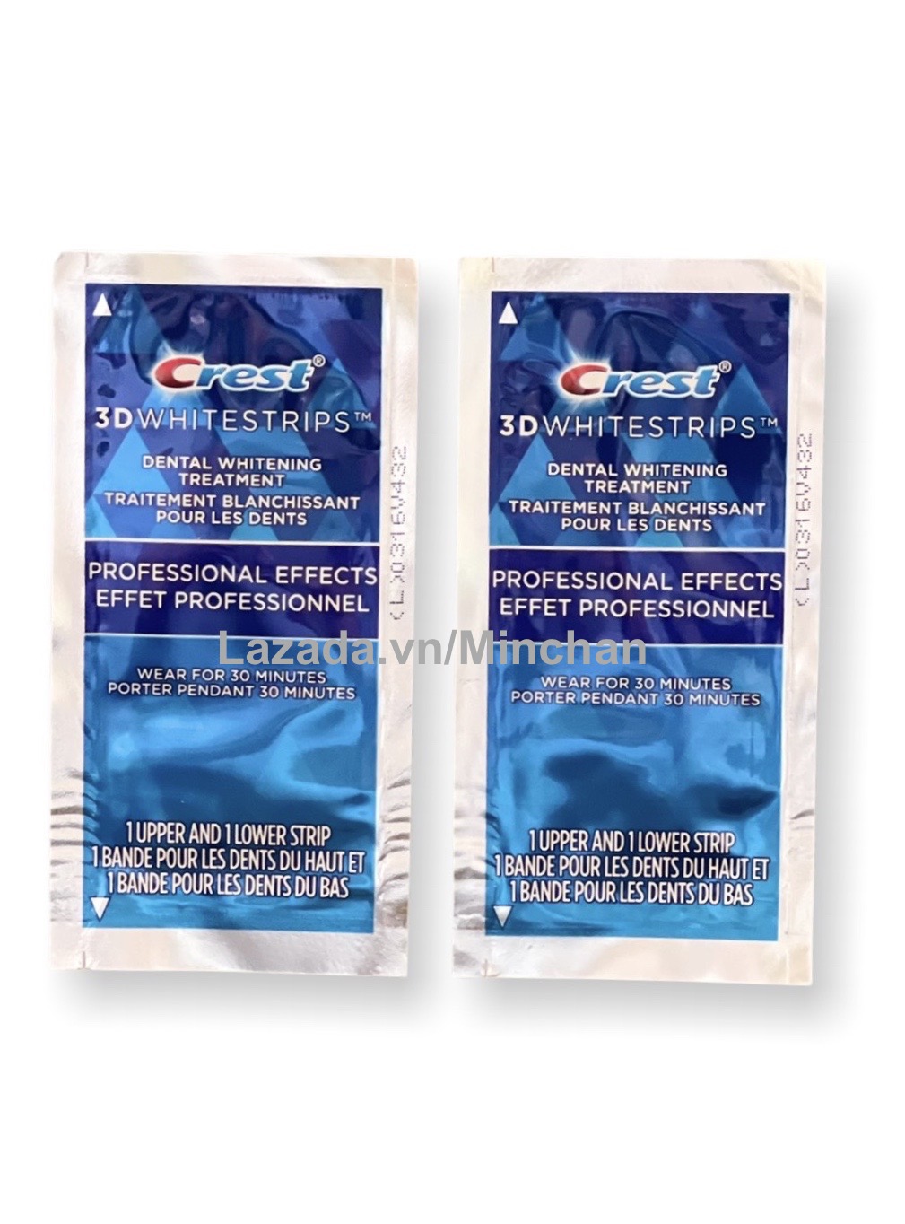 Dán Trắng Răng Crest 4 miếng