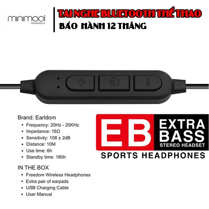 Tai Nghe Bluetooth EarlDom BH18